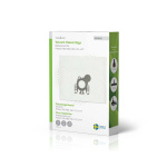Nedis Støvsugerpose | 4 stk. | Syntetisk | Mest solgt for: Hoover H60 / Hoover H61 / Hoover H73 / Hoover H77 | Hvid