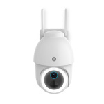 Nedis SmartLife udendørskamera | Spotlight | 3MP Full HD 1296p | Pan tilt | IP65 | Maks. batteritid: 3 Måned | Cloud Storage (mulighed) / microSD (ikke inkluderet) | 5 V DC | Med bevægelsessensor | Nattesyn | Hvid Nedis SmartLife udendørskamera | Spotlight | 3MP Full HD 1296p | Pan tilt | IP65 | Maks. batteritid: 3 Måned | Cloud Storage (mulighed) / microSD (ikke inkluderet) | 5 V DC | Med bevægelsessensor | Nattesyn | Hvid