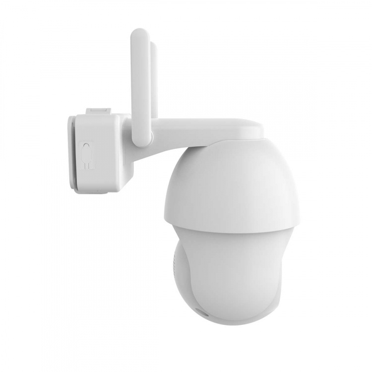 Nedis SmartLife udendørskamera | Spotlight | 3MP Full HD 1296p | Pan tilt | IP65 | Maks. batteritid: 3 Måned | Cloud Storage (mulighed) / microSD (ikke inkluderet) | 5 V DC | Med bevægelsessensor | Nattesyn | Hvid Nedis SmartLife udendørskamera | Spotlight | 3MP Full HD 1296p | Pan tilt | IP65 | Maks. batteritid: 3 Måned | Cloud Storage (mulighed) / microSD (ikke inkluderet) | 5 V DC | Med bevægelsessensor | Nattesyn | Hvid