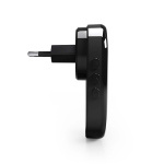 Nedis SmartLife Klokke | RF, frequency 433 Mhz | Tilbehør til: WIFICDP11BK / WIFICDP21BK / WIFICDP31BK | Strømforsyning | 55 Lyde | 110 - 240 V AC 50/60 Hz | Justérbar volume | Sort