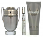 Paco Rabanne Invictus Giftset 210 ml Edt Spray 100ml/Shower gel 100ml/Edt Spray 10ml