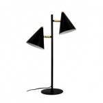 Dyberg-Larsen Fransk kollektion: Rouen Bordlampe - Sort - 50 cm
