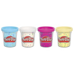 PLAY-DOH Specialty Compound Confetti 4 Pack Fun