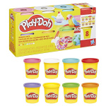 PLAY-DOH Compound 8 Pack, Rainbow, 3 Oz Regnbue