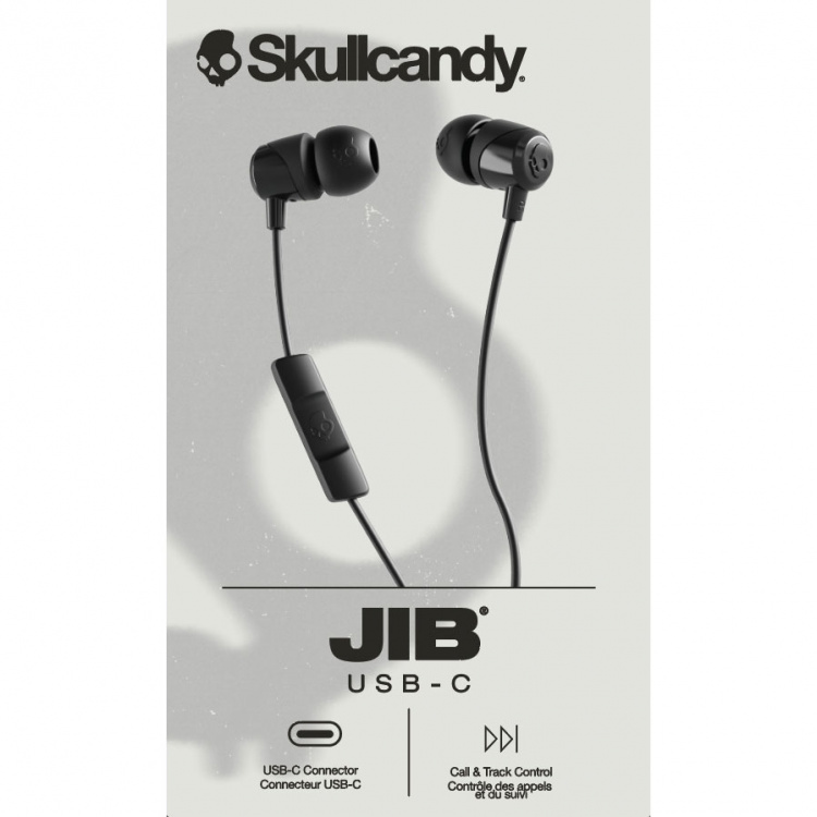 Skullcandy Høretelefoner JIB USB-C Kablet In-Ear True Black