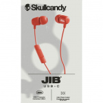 Skullcandy Høretelefoner JIB USB-C Kablet In-Ear Red Plasma