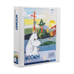 Moomin Puslespil 1000 Pcs Art Puzzle On Bridge