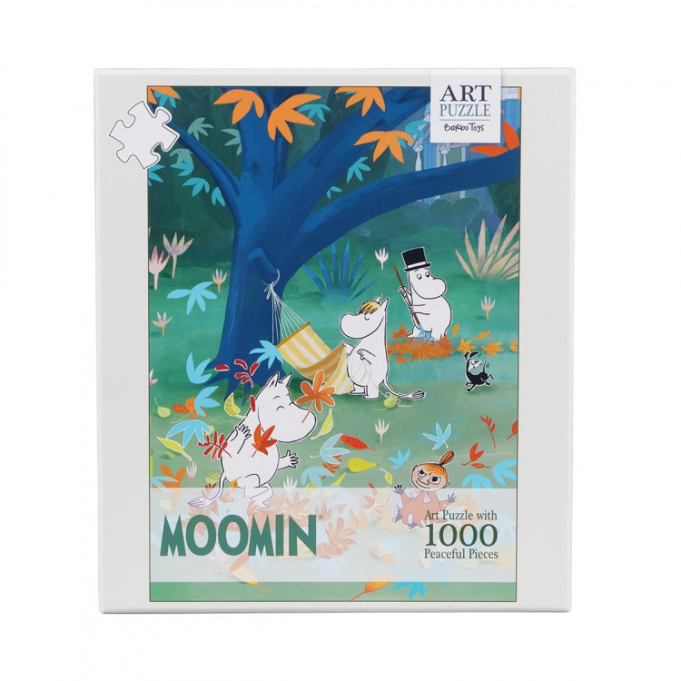 Moomin Puslespil 1000 Pcs Art Puzzle In The Forest