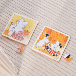 Moomin Puslespil 16 Pcs Wooden Puzzle Bedtime Jumping