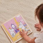 Moomin Puslespil 16 Pcs Wooden Puzzle Construction Fun