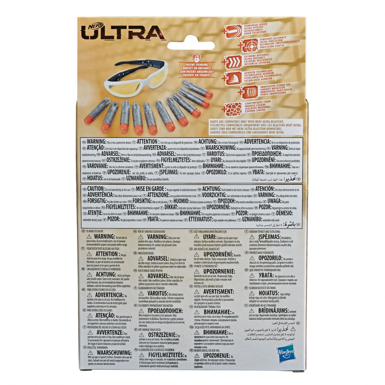 Nerf Pile Ultra Refill 10-Pk W/ Vision Gear