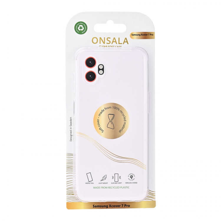 Onsala Mobilcover TPU Transparent - Samsung Xcover 7 Pro