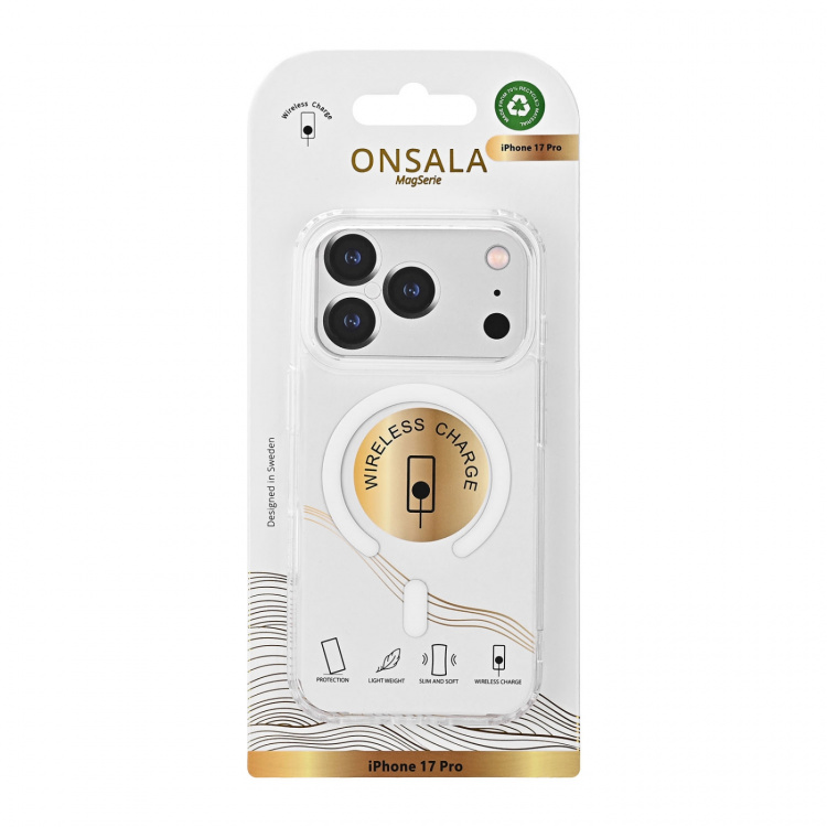 Onsala Cover MagSeries Transparent - iPhone 17 Pro
