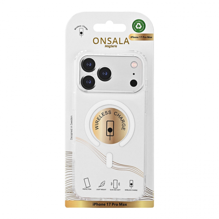 Onsala Cover MagSeries Transparent - iPhone 17 Pro Max