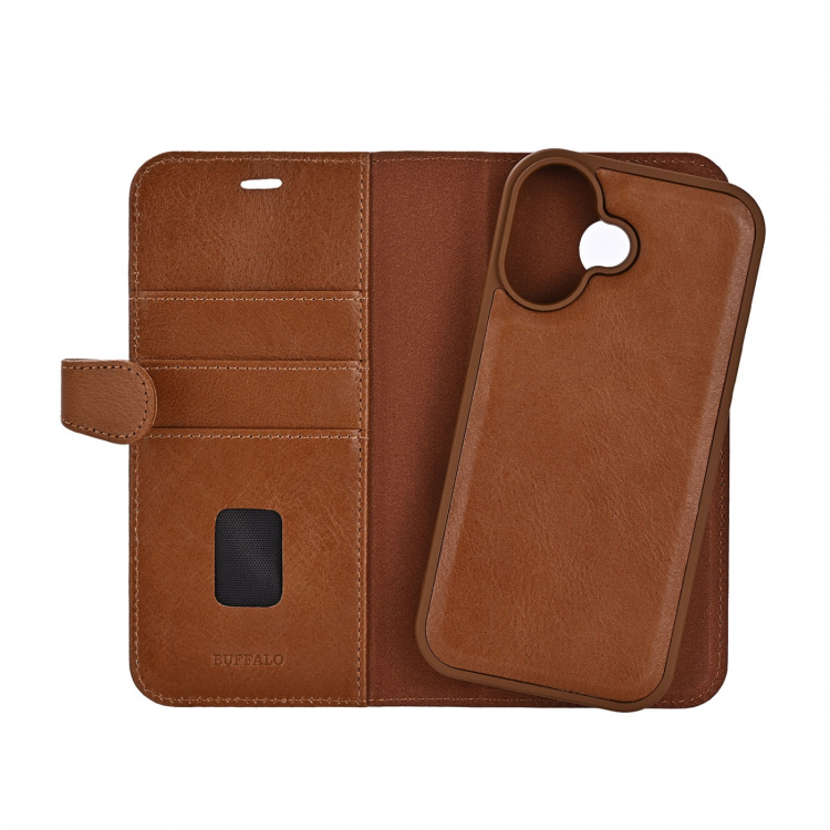 Buffalo Wallet 2i1 MagSeries 3 Kortrum MagSeries Brun - iPhone 17