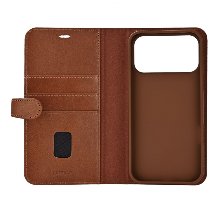 Buffalo Wallet 2i1 MagSeries 3 Kortrum MagSeries Brun - iPhone 17 Pro Max