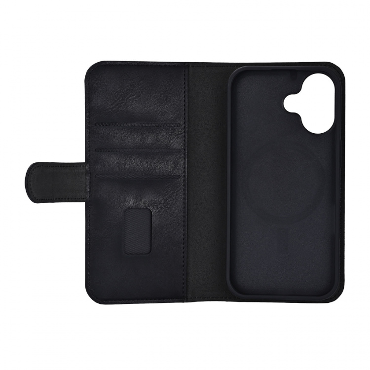 Gear Wallet 2-i-1 MagSerie Black - iPhone 17