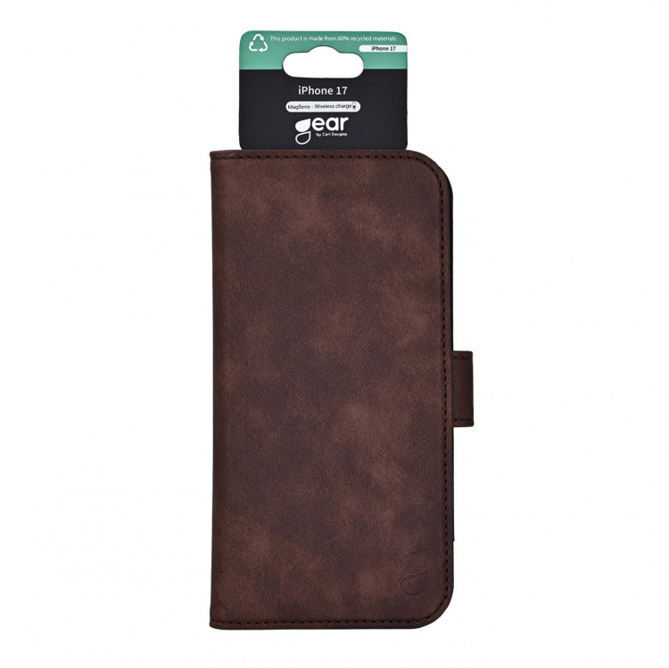 Gear Wallet 3 kortpladser Magseries Brun - iPhone 17