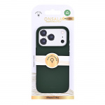 Onsala Mobilcover med Silikone Feel Olive Green - iPhone 17 Pro