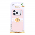 Onsala Mobilcover med Silikone Feel Chalk Pink - iPhone 17 Pro