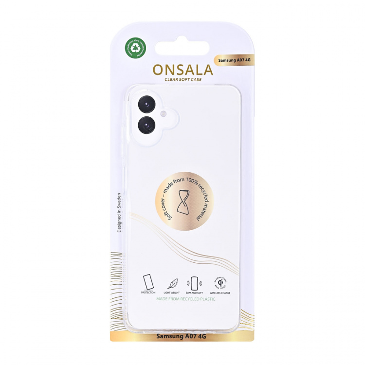 Onsala Mobilcover Samsung Galaxy A07 4G TPU Transparent