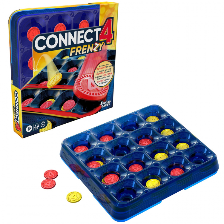 Hasbro gaming Brætspil Connect 4 Frenzy