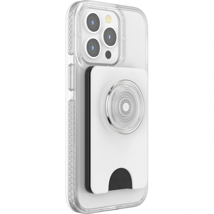 PopSockets PopWallet MagSafe White
