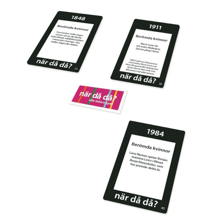 Egmont Spil När Då Då?-pocket Berömda Kvinnor (SE)