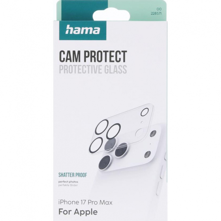 Hama Kamera Beskyttelsesglas iPhone 17 Pro Max