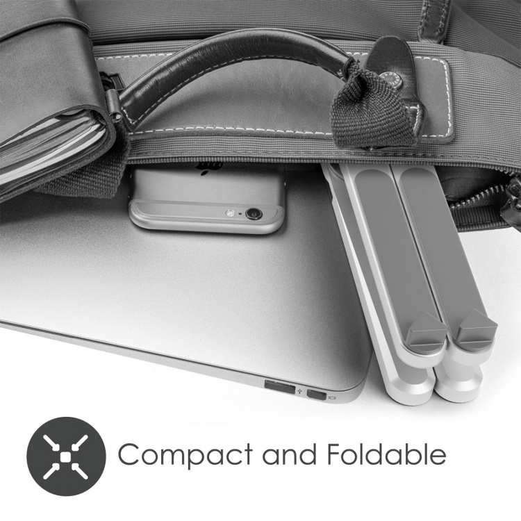 Desire2 Laptopstander X Stand Foldbar Aluminium