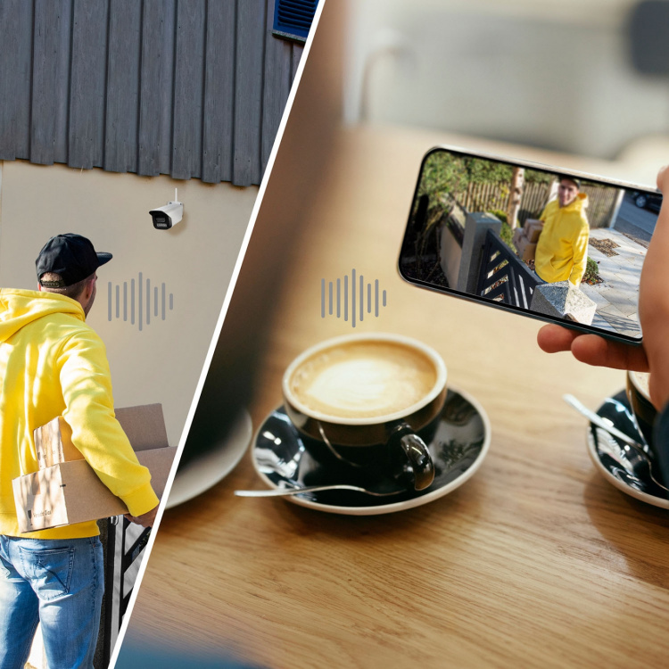 Hama Smart Overvågningskamera Udendørs Nattesyn Hvid