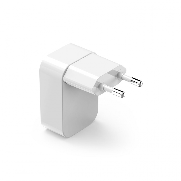 Hama Oplader 1xUSB-C GaN PD 30W Hurtig Foldbar Mini Hvid