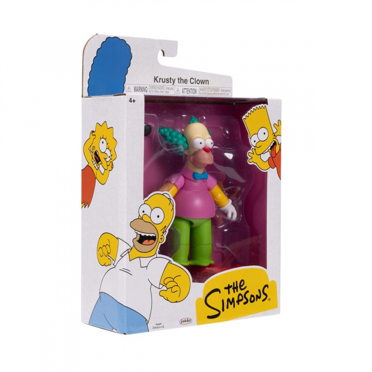 The Simpsons Bamse 5In Figure Krusty The Clown