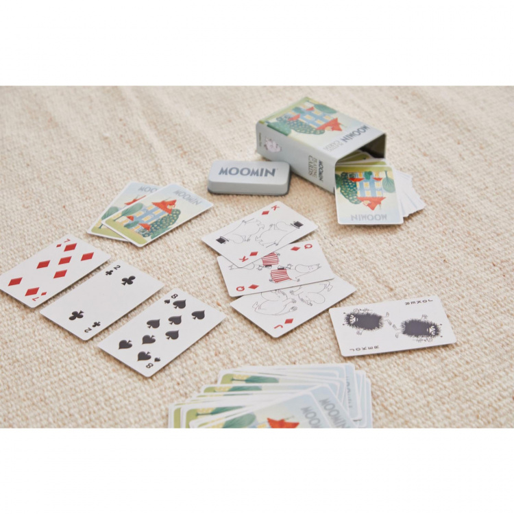 Moomin Kortspil Classic Card Games - House