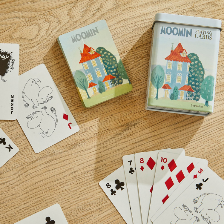 Moomin Kortspil Classic Card Games - House