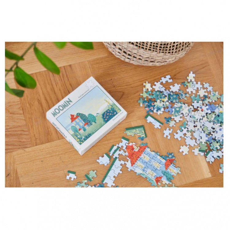 Moomin Puslespil 200 Pcs Art Puzzle Grøn