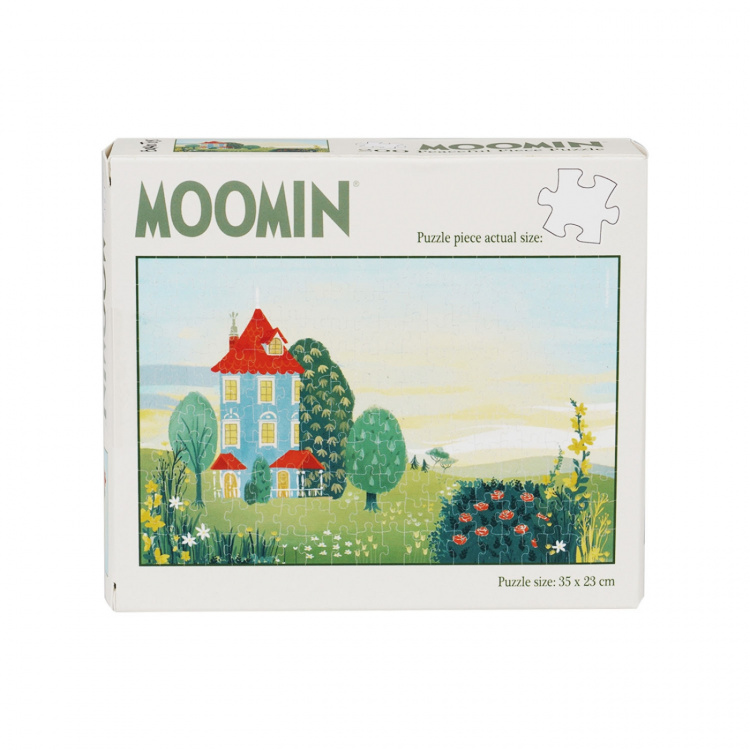 Moomin Puslespil 200 Pcs Art Puzzle Grøn