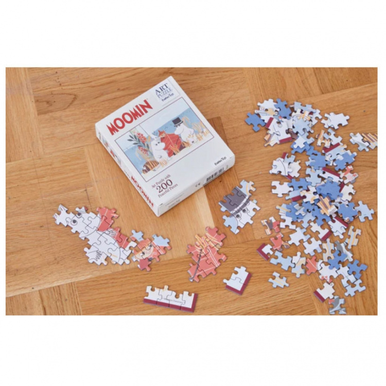 Moomin Puslespil 200 Pcs Art Puzzle Rød
