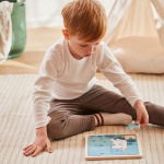 Moomin Puslespil 16 Pcs Wooden Puzzle Fishing