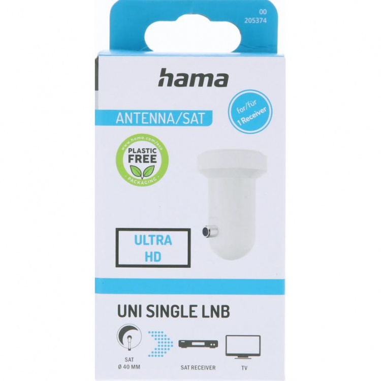 Hama Universal LNB Single Hvid
