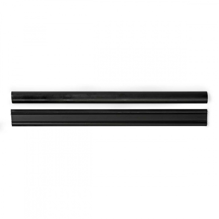 Nedis Kabel Management | Kanal | 1 stk. | Maksimal tykkelse på kabel: 16 mm | PVC | Sort