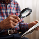 Nedis Håndholdte forstørrelsesglas | Linse styrke: 4 Diopter | 10000 K | 0.05 W | 9 lm | Sort