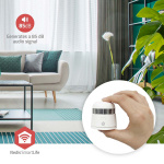 Nedis SmartLife Smoke Detector | Zigbee 3.0 | Battery Powered | Sensor life cycle: 10 year | EN 14604