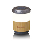 Lenco Lanterne med indbygget Bluetooth®-højttaler Bamboo Lenco Lanterne med indbygget Bluetooth®-højttaler Bamboo