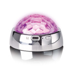 Lenco Centerstabilisator med Party LED Light til pladespiller Sølv Lenco Centerstabilisator med Party LED Light til pladespiller Sølv