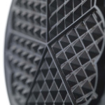 Trebs Vaffeljern hjerteformet Hvid