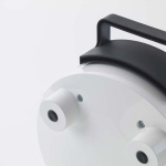 Trebs Vaffeljern hjerteformet Hvid