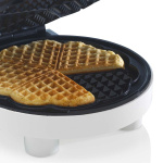 Trebs Vaffeljern hjerteformet Hvid