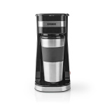 Butler Single-Serve kaffemaskine | 0,4 l | 750 W | Isoleret rejsekrus | Automatisk slukning | Sort