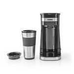 Butler Single-Serve kaffemaskine | 0,4 l | 750 W | Isoleret rejsekrus | Automatisk slukning | Sort
